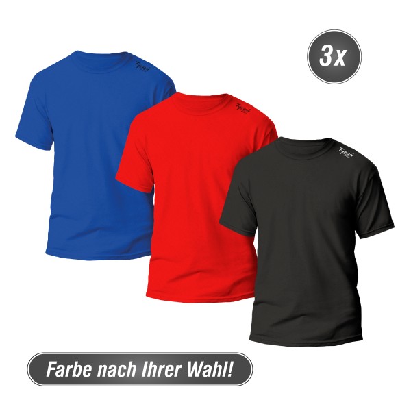 TYRON Funktionsfaser T-Shirt LX-1, 3 Stück, verschiedene Farben und Größen