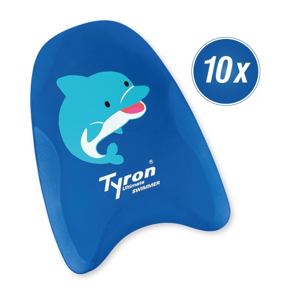 Kombiangebot Schwimmen - 10x Tyron Junior Kickboard Delphin TS-8